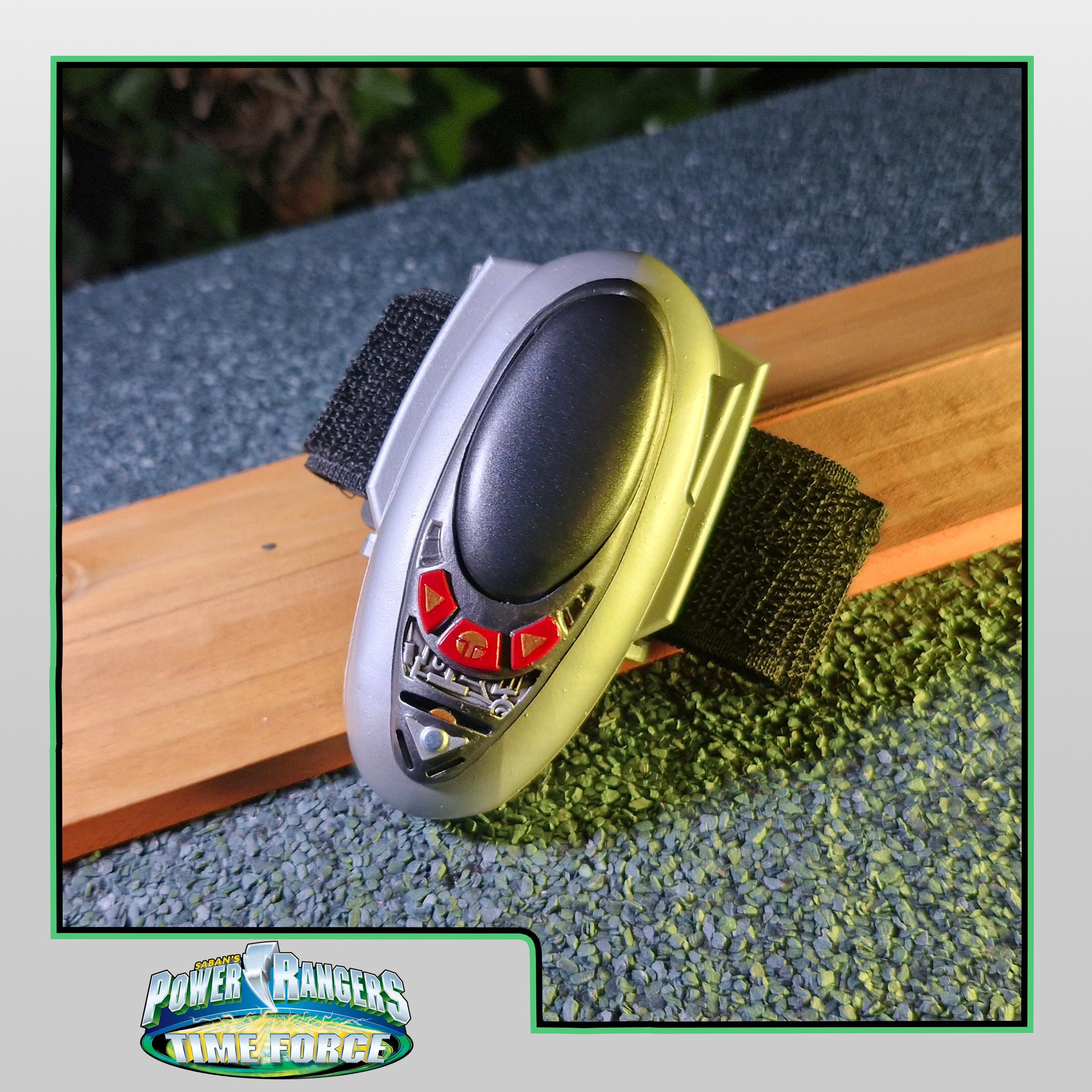 3D Printed & Painted Power Rangers Time Force Chrono Morpher / Timeranger Chrono Changer | Display Prop