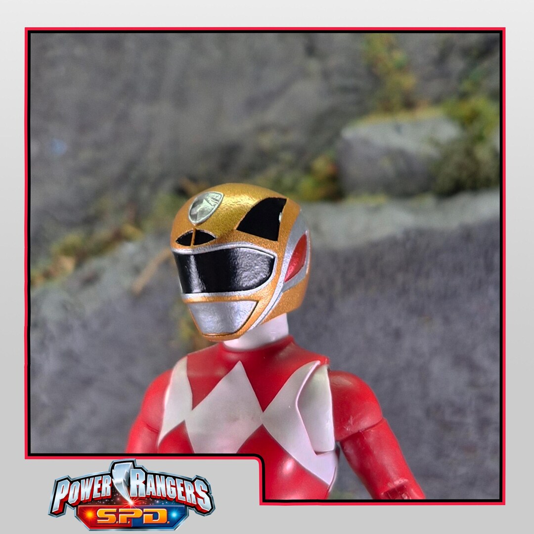 Lightning Collection Gold Ranger Power Rangers S.P.D. | Lightning Collection - Gold Ranger Helmet | 1/12 ...