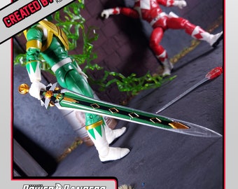 Mighty Morphin Power Rangers - Dragon Sword - Lightning Collection Accessoires | Made by KBM_Props