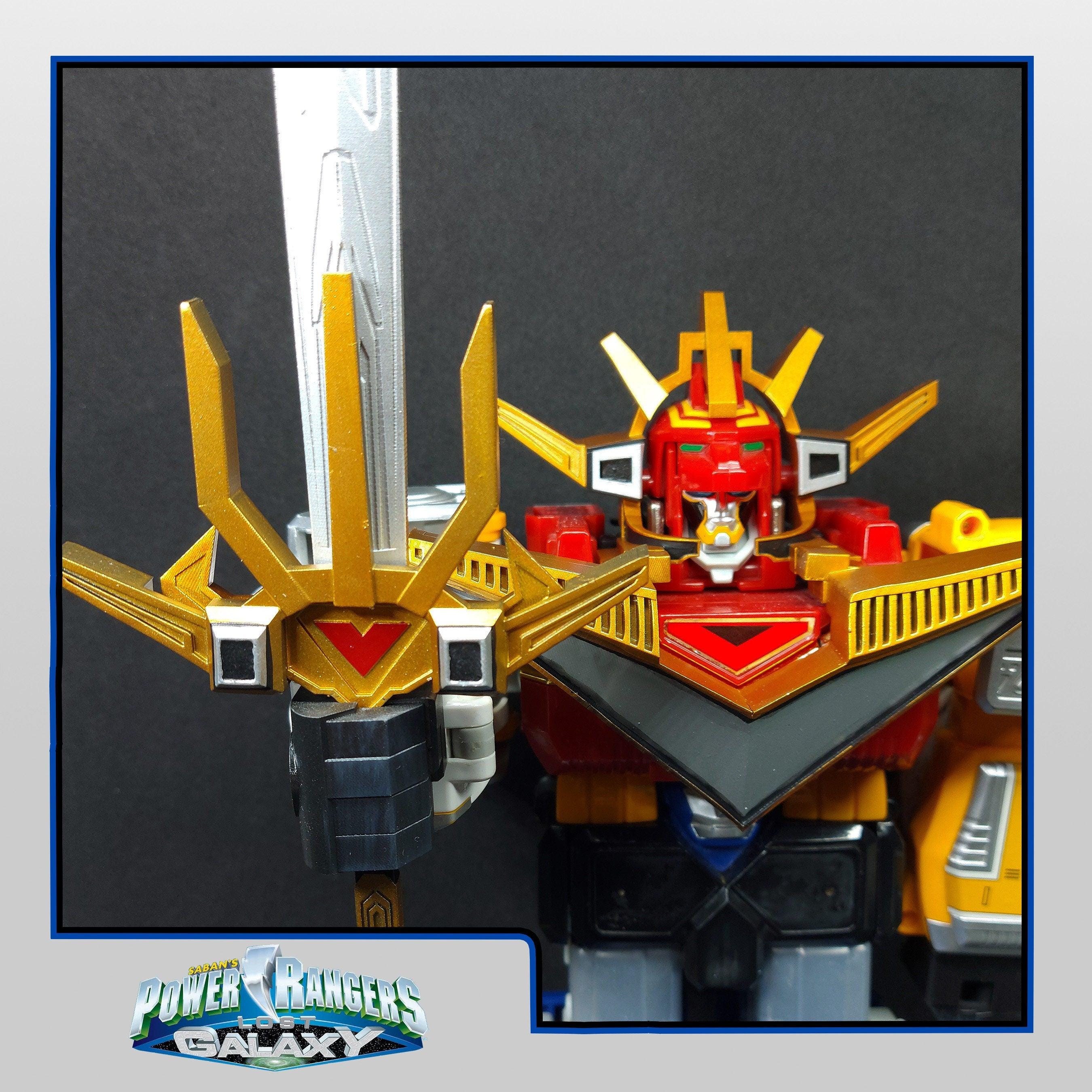 Power Rangers Lost Galaxy Deluxe Galaxy Megazord Lights of Orion