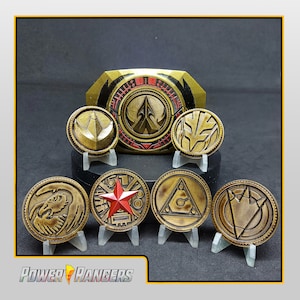 Power Rangers - Master Morpher Tommy Oliver Power 3D Printed Coins  [Legacy Morpher - Lightning Collection Morpher - Classic 1993 Morpher]