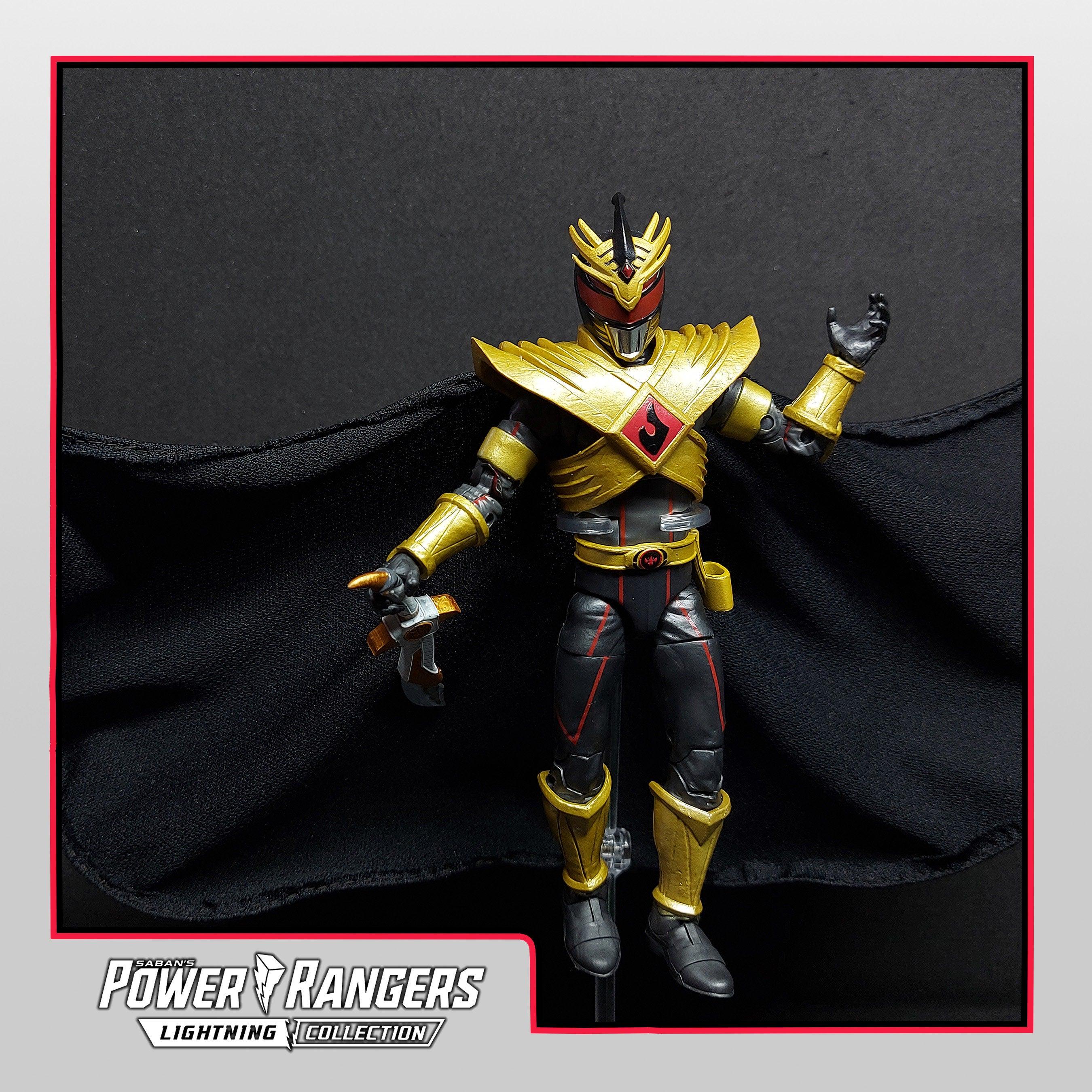 Trône Personnalisé Pour Lord Drakkon – Power Rangers Lightning Collection (figurine Non Incluse)