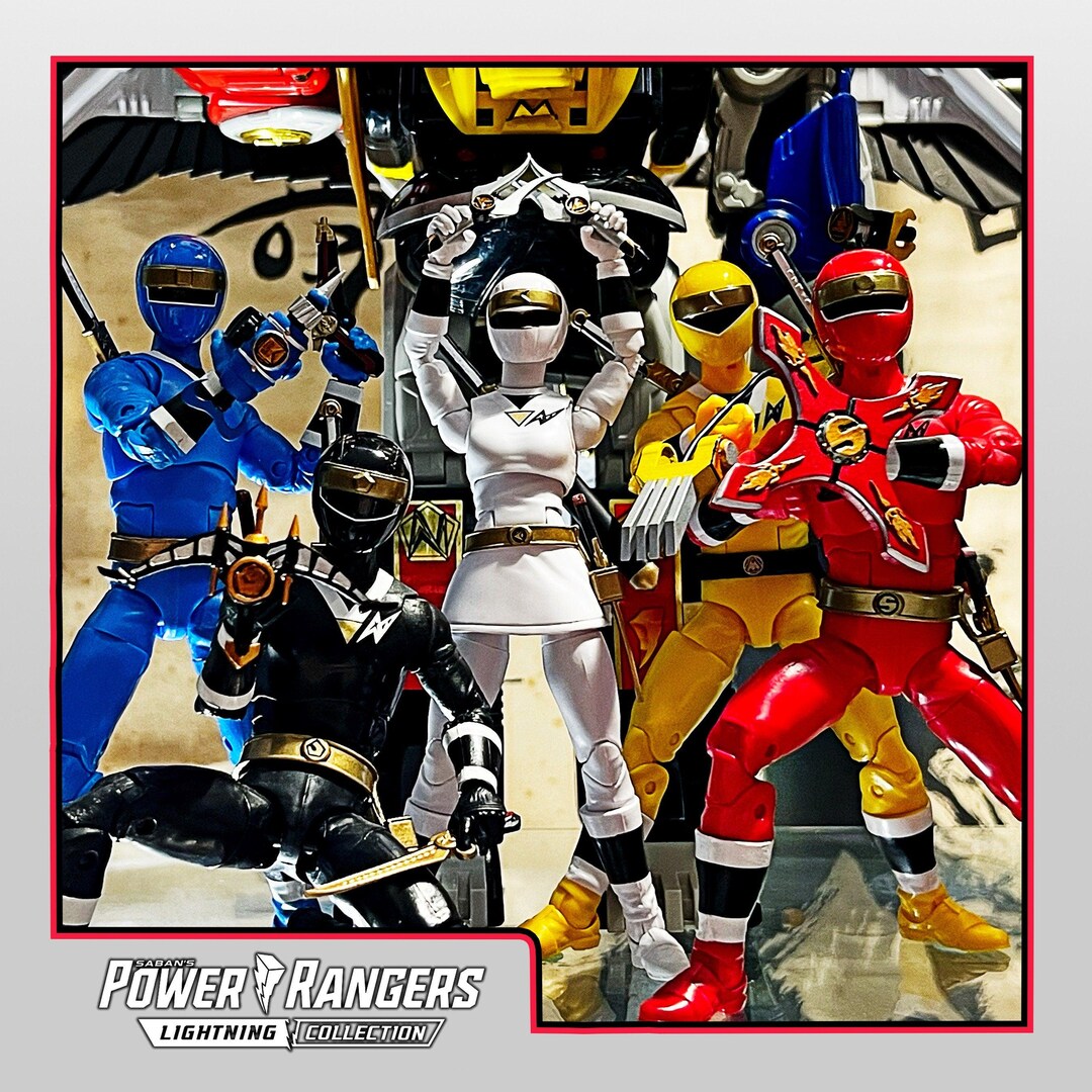 Power Rangers Alien Rangers - Ninja Sentai Kakuranger | Lightning ...