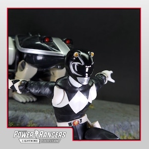 Casque Ninjetti Black Frog | Collection Lightning personnalisée | Power Rangers | Imprimé en 3D