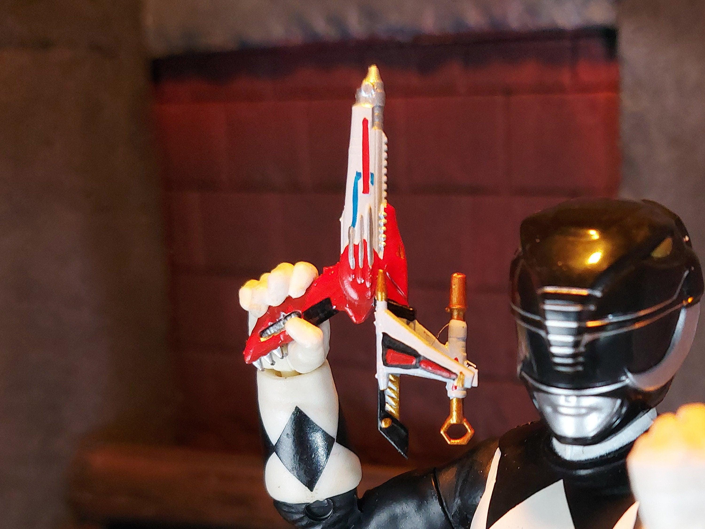 Power Ranges Balada Mighty Morphin Power Rangers - Blade Blaster - Gun Mode - Lightning ...