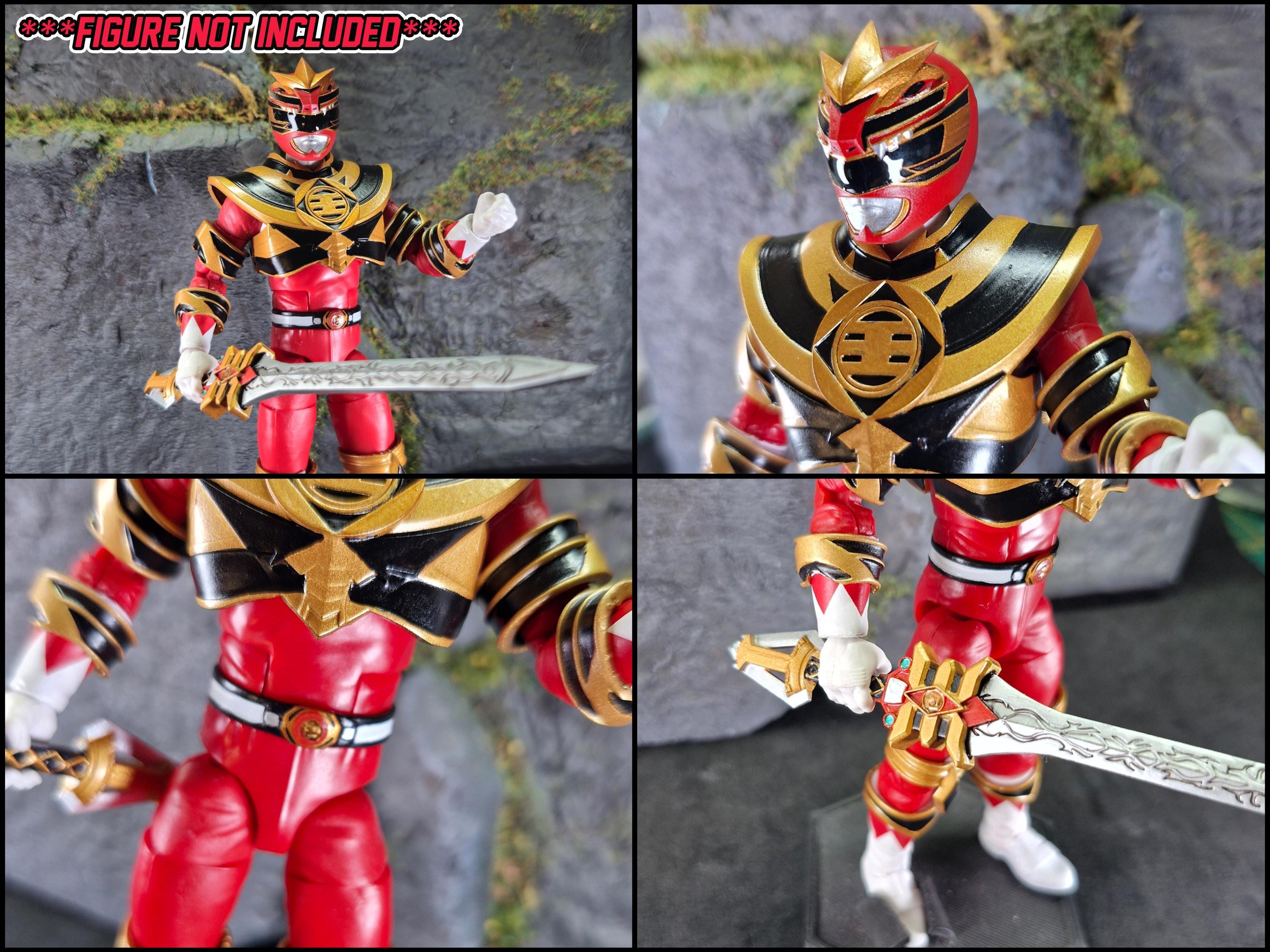 Tiaratron Power Rangers Power Rangers - King Tyranno Ranger | Conversion Kit | Lightning ...