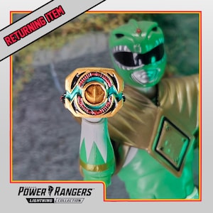 Mighty Morphin Power Rangers - Power Morpher / Dino Buckler | Master Morpher | 1/12 Accessories Scale | Lightning Collection
