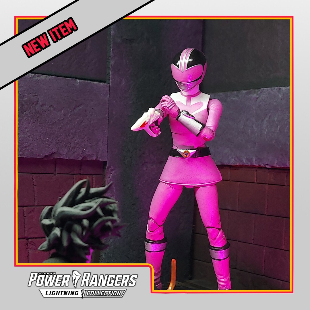 Pink Time Force Ranger Helmet Lightning Collection Accesory 3D Printed ...