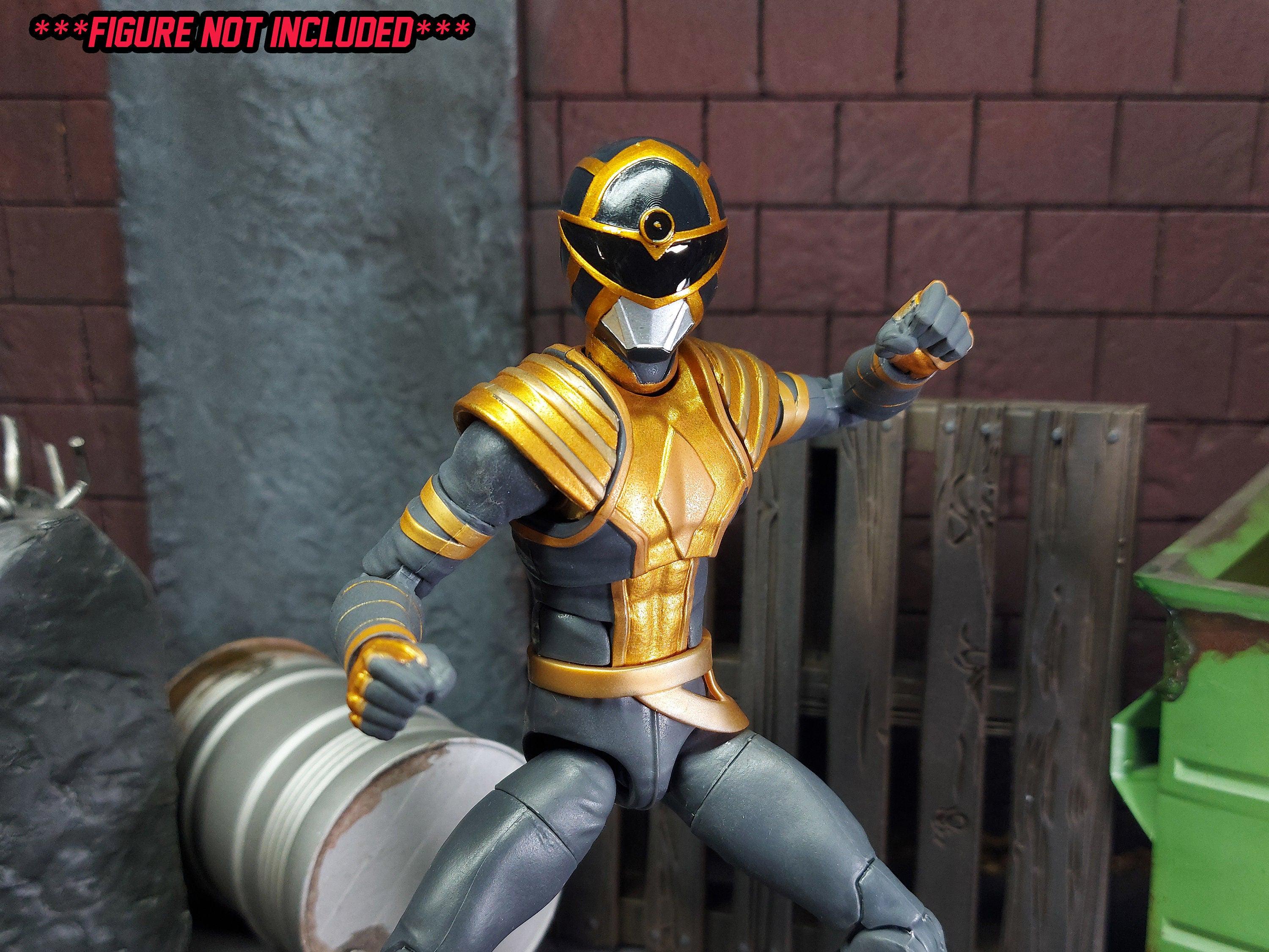 Boom Comics Power Rangers - Lightning Collection Gold Omega Ranger ...