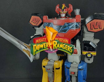 Mighty Morphin Power Rangers Deluxe Megazord 3D Printed Parts [1993]