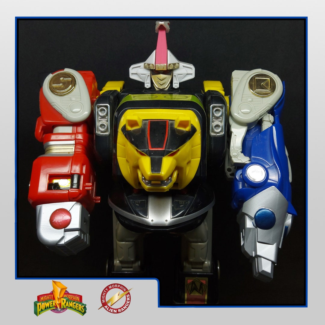 Mighty Morphin Power Rangers Deluxe Ninja Megazord 3D Printed image