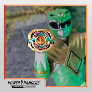 Mighty Morphin Power Rangers - Power Morpher / Dino Buckler | Master Morpher | 1/12 Accessories Scale | Lightning Collection
