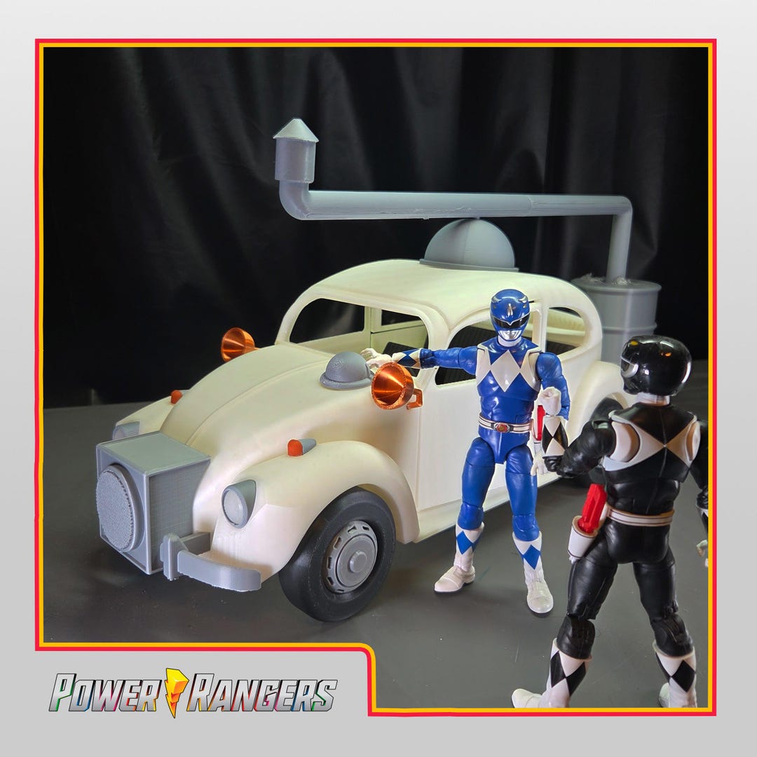 Mighty Morphin Power Rangers - the Rad Bug - Action Figure Accesory - 1 ...