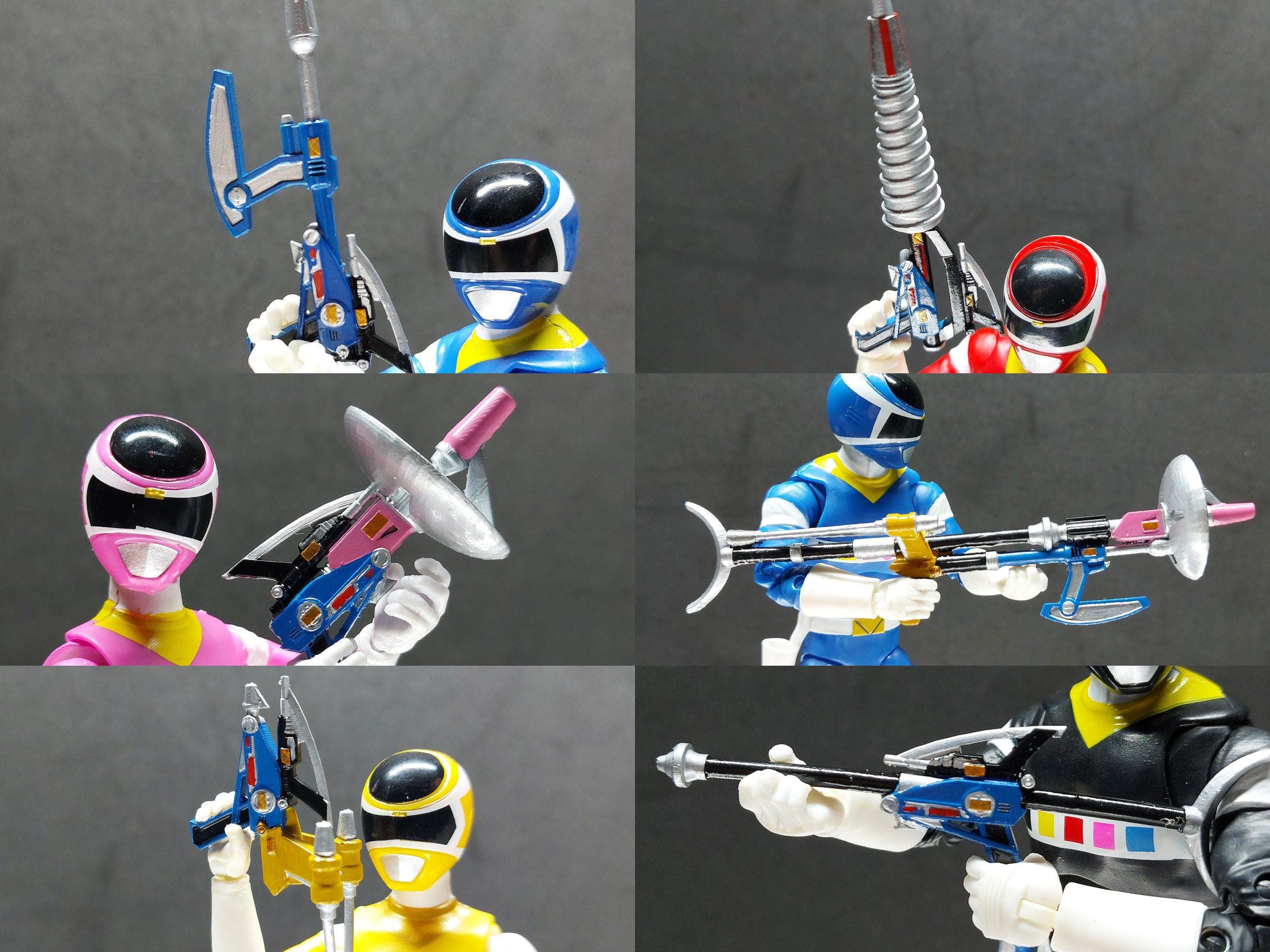Power Rangers in Space - Combined Weapons | Quadro Blaster | Astro