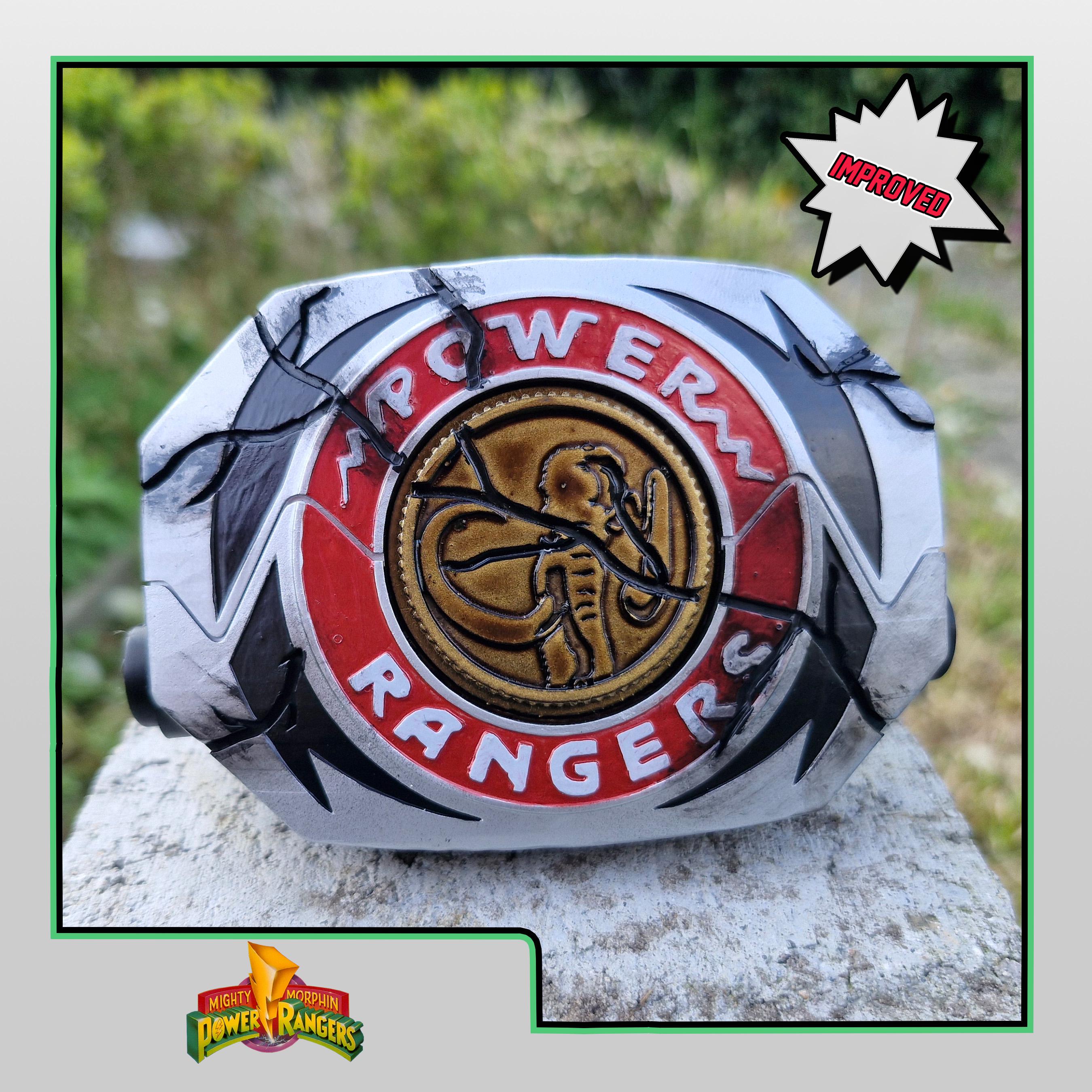 3D Printed Mighty Morphin Damaged Power Morpher | REMASTERED | No