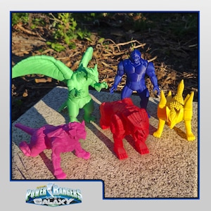 Power Rangers Lost Galaxy / Gingaman - Galactabeasts / Starbeast