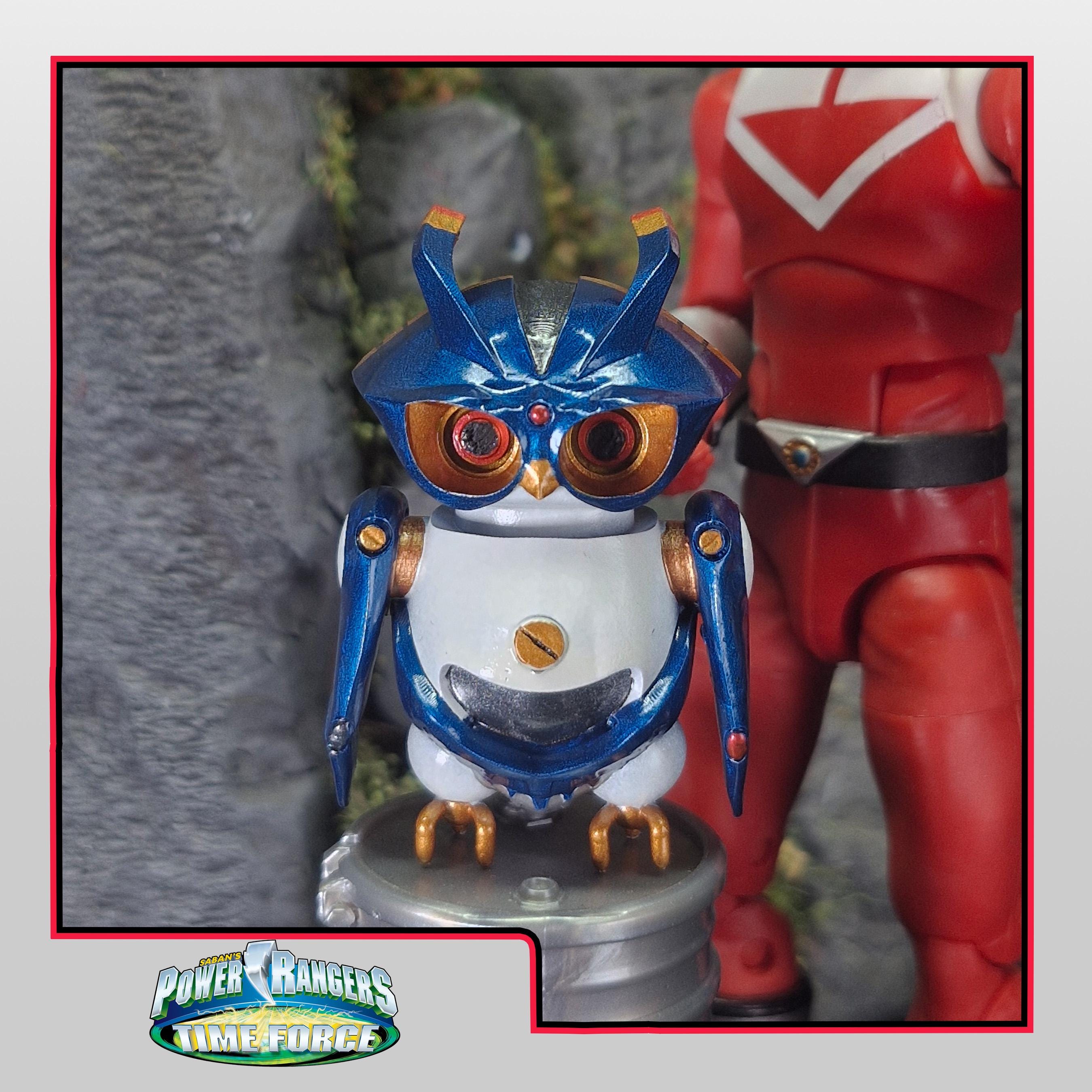Power Rangers Time Force - Circuit / Timeranger - Navigator Robo Tac | 1/12 Accesory | 3D Printed