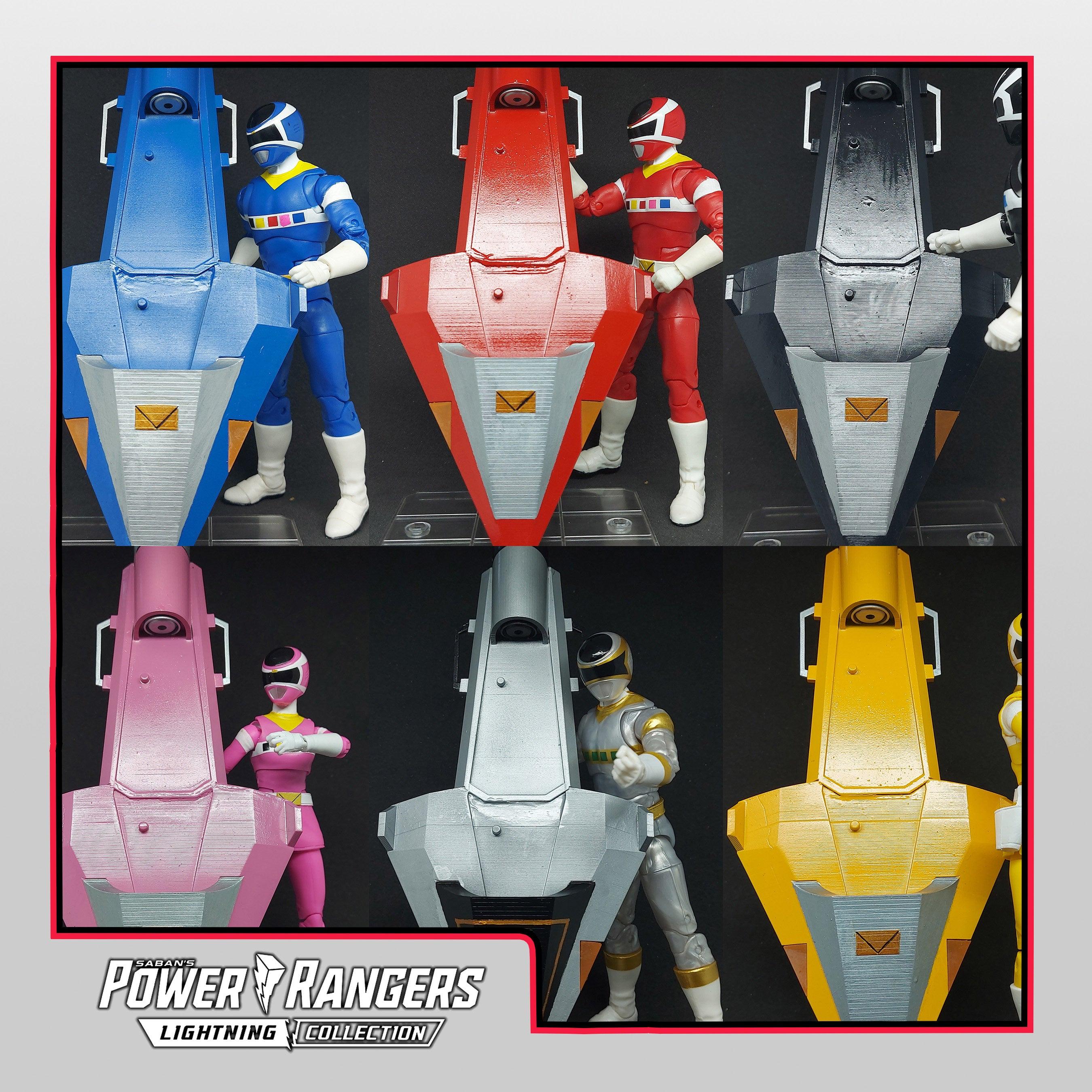 昭和レトロ　space ranger Power Rangers in Space - Galaxy Gliders Lightning Collection - Etsy