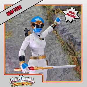 Power Rangers Ninja Storm - Blue Wind Ranger / Hurricaneger - HurricaneBlue Conversion Kit | Lightning Collection Accessories