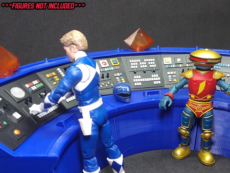 Mighty Morphin Power Rangers Lightning Collection - 3D Printed Command ...