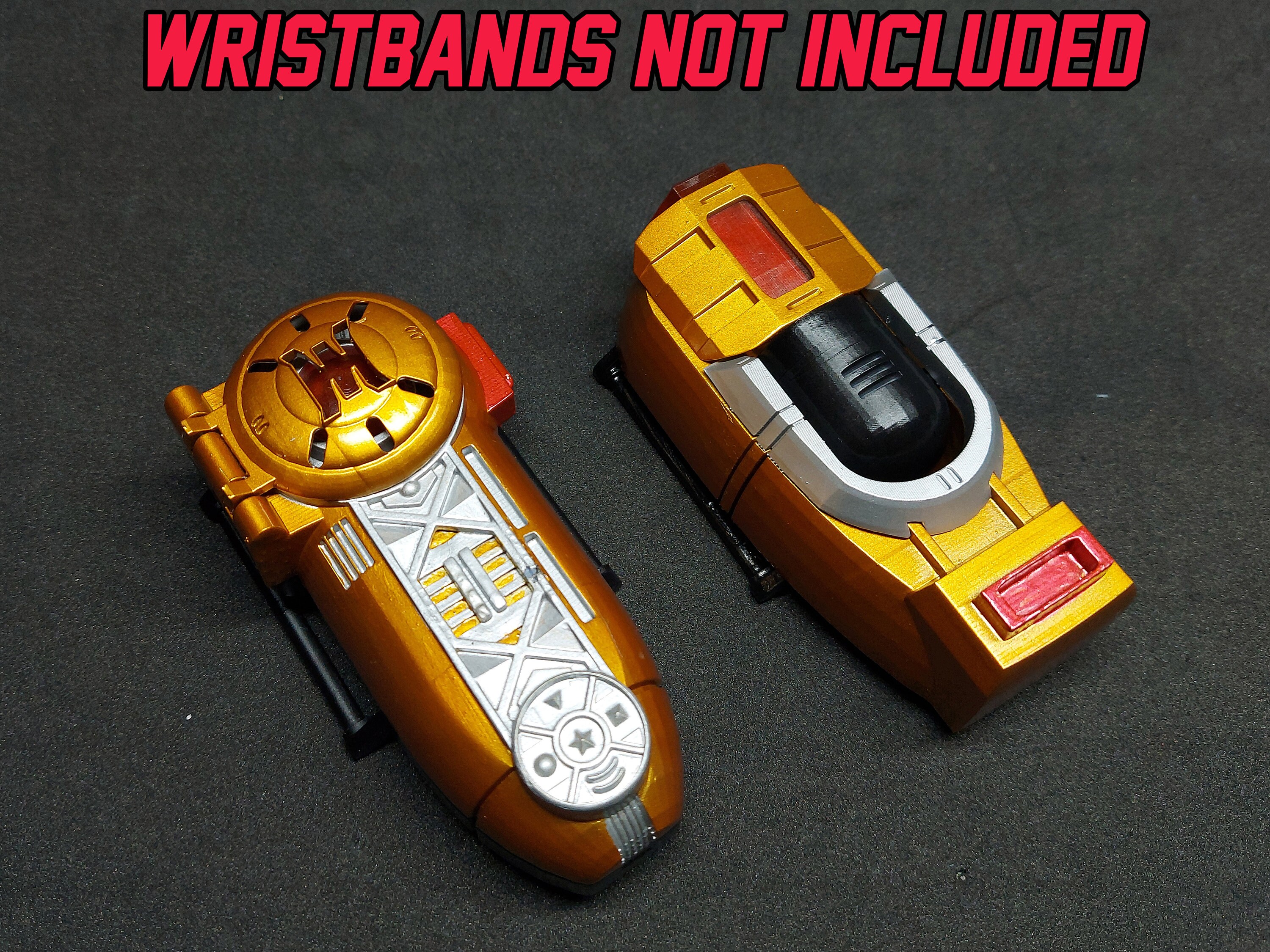 3D Printed & Painted Power Rangers Zeo Gold Zeonizer / - Etsy UK