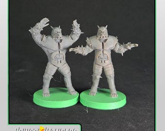 パワーレンジャー ヒーローズ・オブ・ザ・グリッド - ニンジェッティ・ゲートキーパーズ | エピックスケール 50mm ミニチュア卓上ゲーム