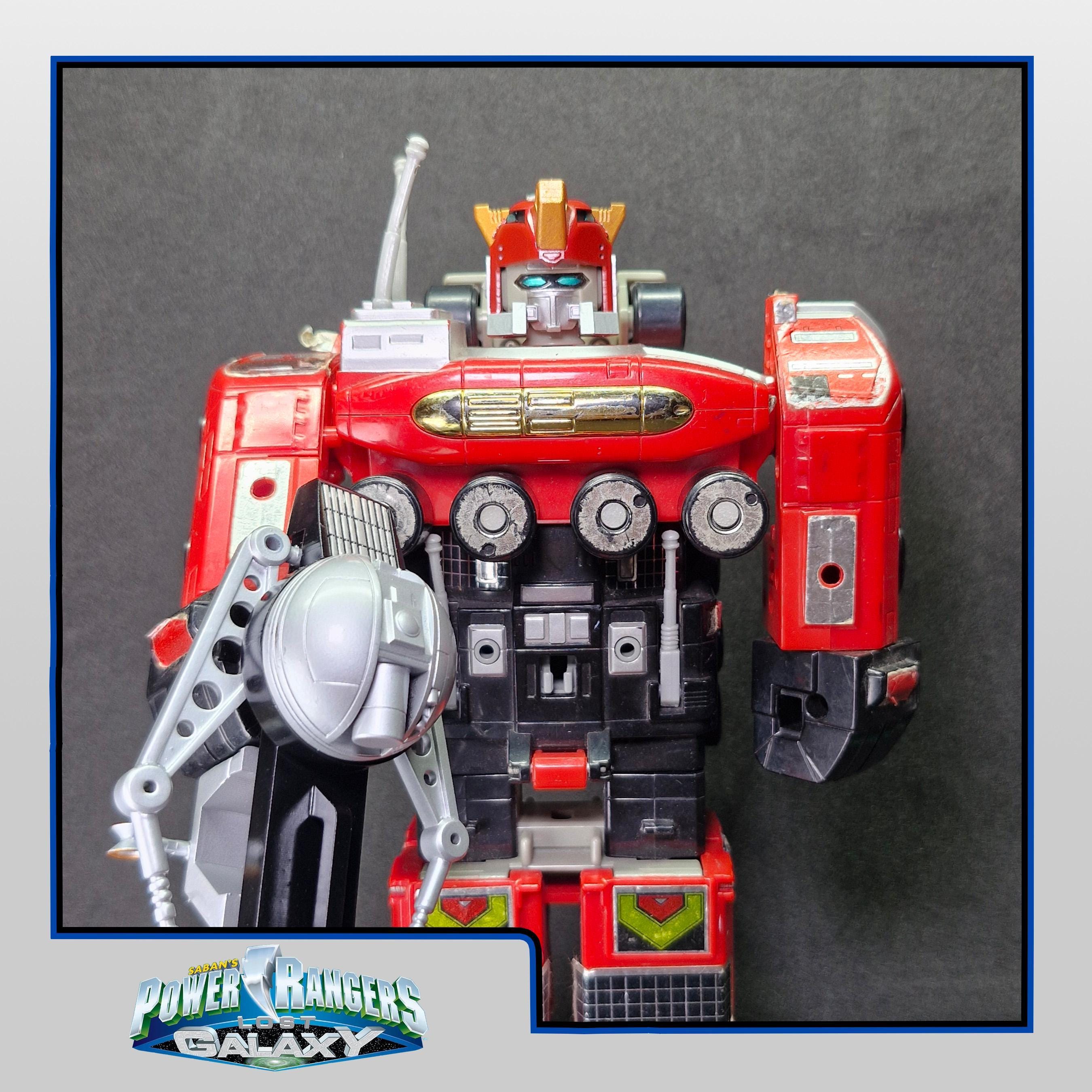 Power Rangers Lost Galaxy Deluxe Centaurus Megazord 3D Printed