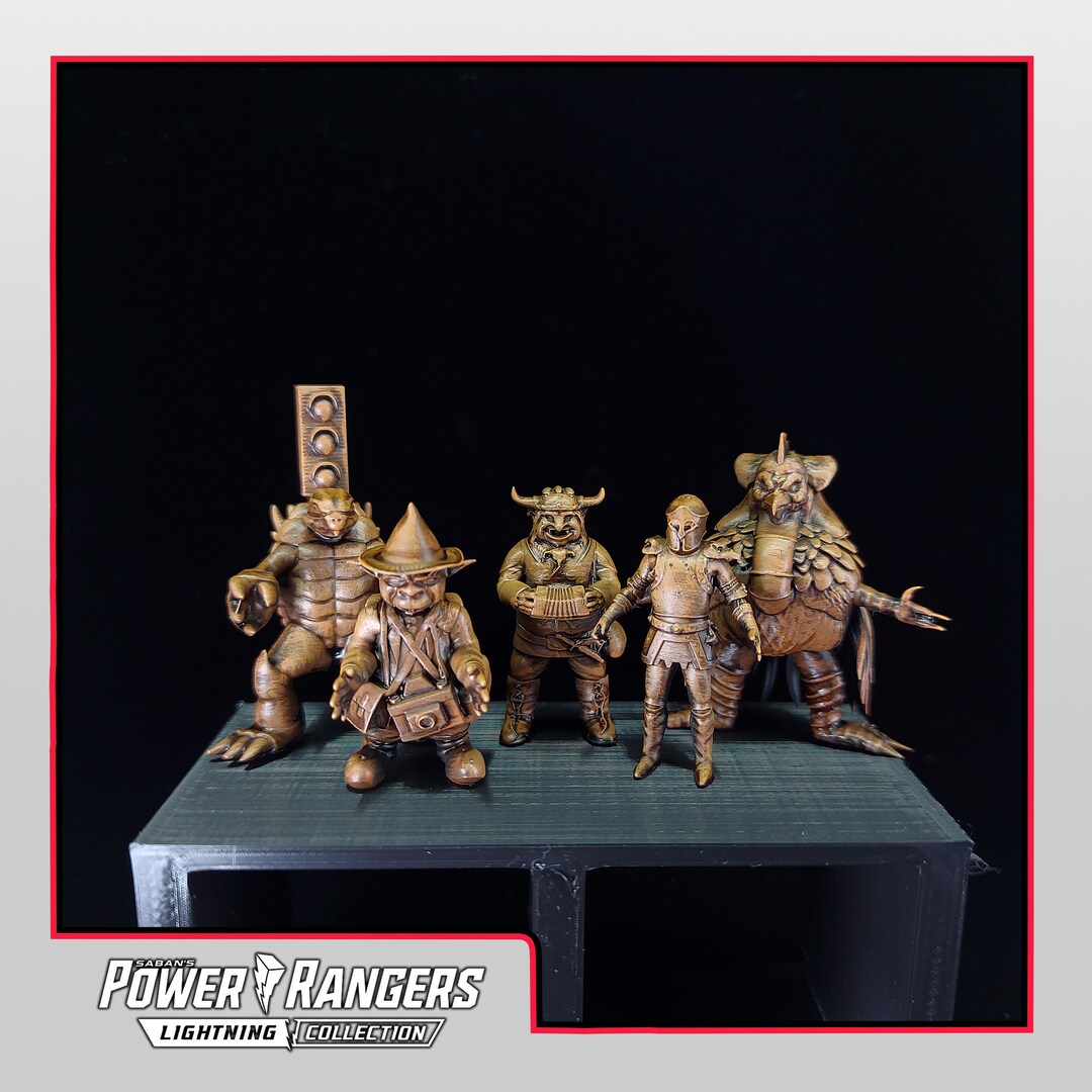Mighty Morphin Power Rangers | Finsters Monster Collection | Lightning  Collection Accesory | 3D Printed | Created by Mickeycosplay - Etsy