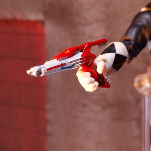 Mighty Morphin Power Rangers - Blade Blaster - Gun Mode - Lightning ...