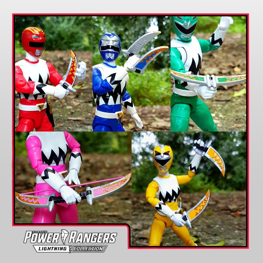 Power Rangers Lost Galaxy Lightning Collection Transdaggers Etsy UK