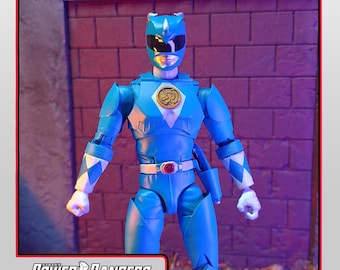 Mighty Morphin Power Rangers The Movie 1995 | Blue Ranger | Lightning Collection Conversion Kit