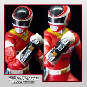 Power Rangers In Space Mini Battlizer Gauntlet / MegaRanger Battle Riser for Lightning Collection