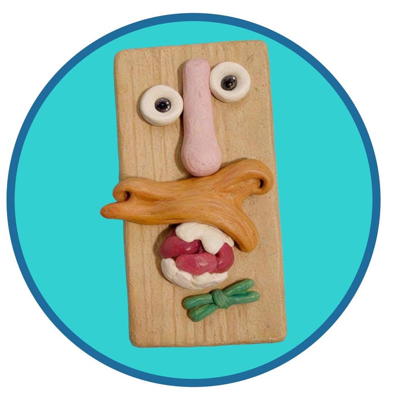 Howling Harold Clay With a Personality, Desk Toy, Play Figure