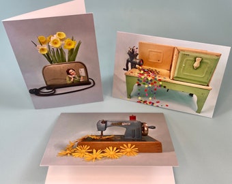 Set of 3 Blank Cards