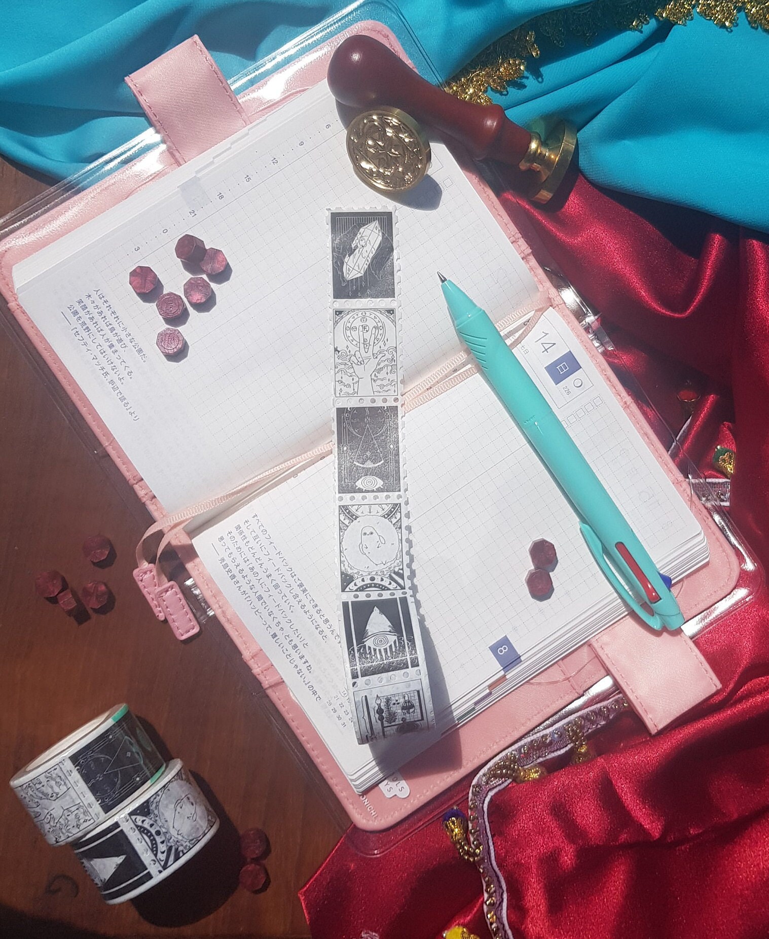 Witch Hat Atelier Washi Stamp Etsy