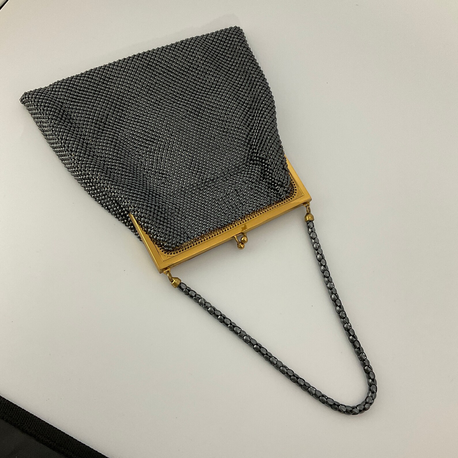 Whitings y Davis Metal Mesh Bag Etsy