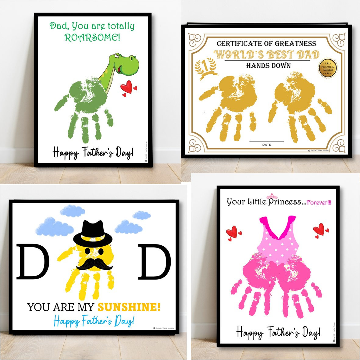 Vaderdag handafdruk aandenken kunstcadeau voor vader, Vaderdag  ambachtelijke activiteiten, DIY gepersonaliseerde aandenken handafdrukkaart  voor oom, opa - Etsy België, image size:1181x1181