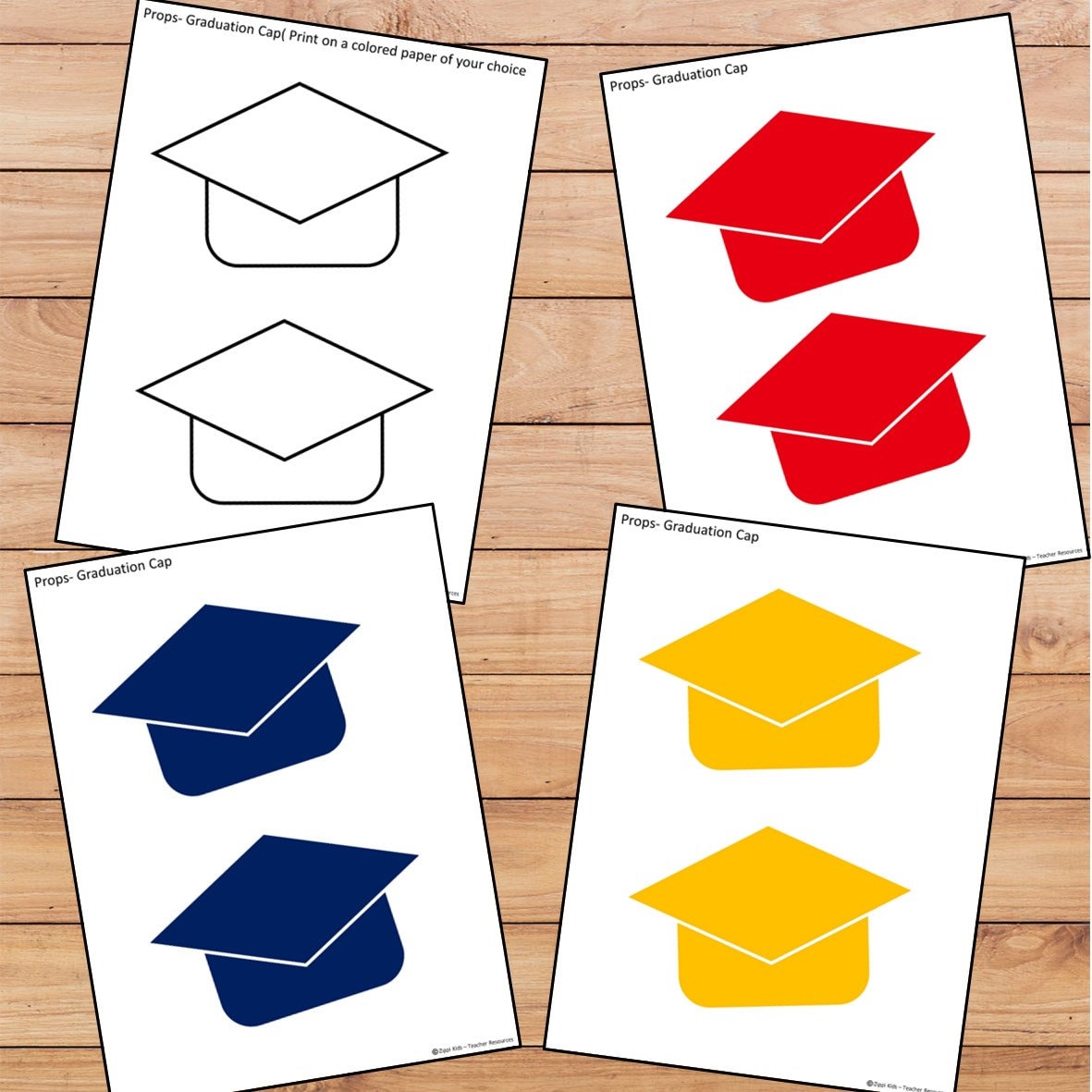 Graduation Craft 3D Letter Cutout Printable, Graduation Bulletin Board ...