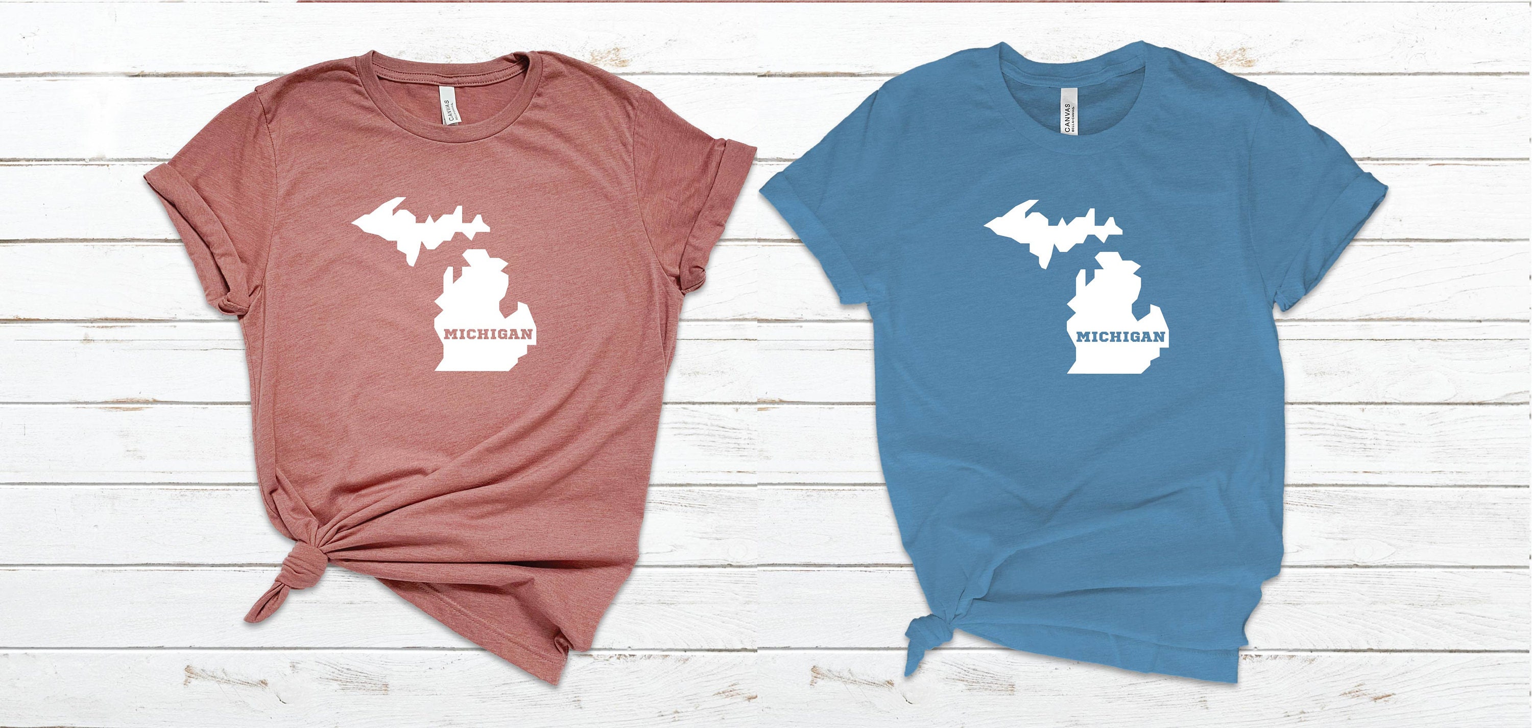 Michigan Shirt Michigan Tshirt Michigan Gift Michigan State | Etsy