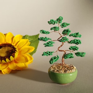Handcrafted Light Green tree of happiness