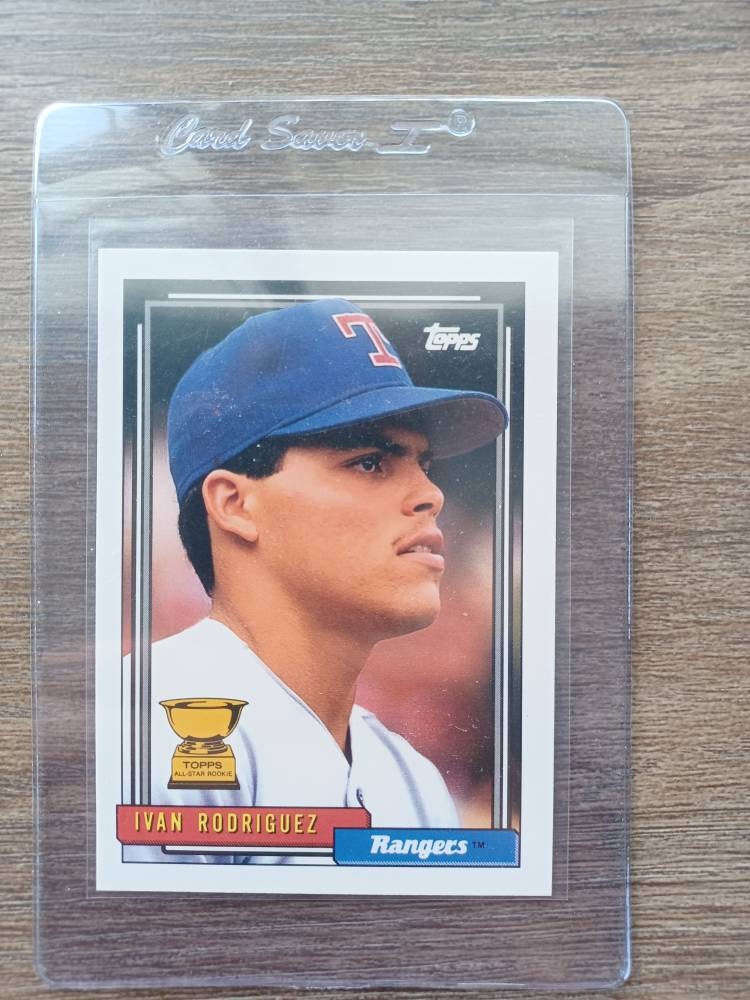 Ivan Rodriguez Topps Gold Cup Rookie Card Etsy