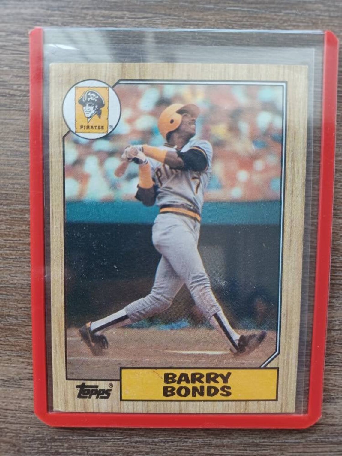 Barry Bonds Topps 320 Rookie Card Etsy