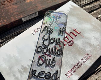 As if you could out-read me Twilight Inspired bookmark-