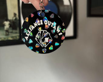 Alliance Outlaws group keychain- Goodwin Customs