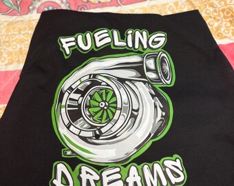 Fueling Dreams Hoodie - Turbo Graphic Print (Discounted)