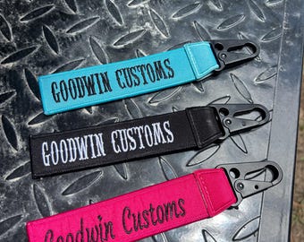 Goodwin Customs tag keychains