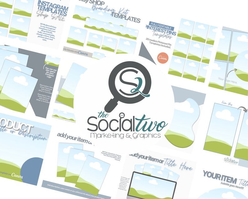 40 Modern Etsy Listing Templates Fully Editable Listing Etsy