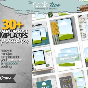 Etsy Branding Kit Bundle for Printables Instagram Templates for ...