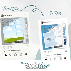 Etsy Branding Kit Bundle for Printables Instagram Templates for ...