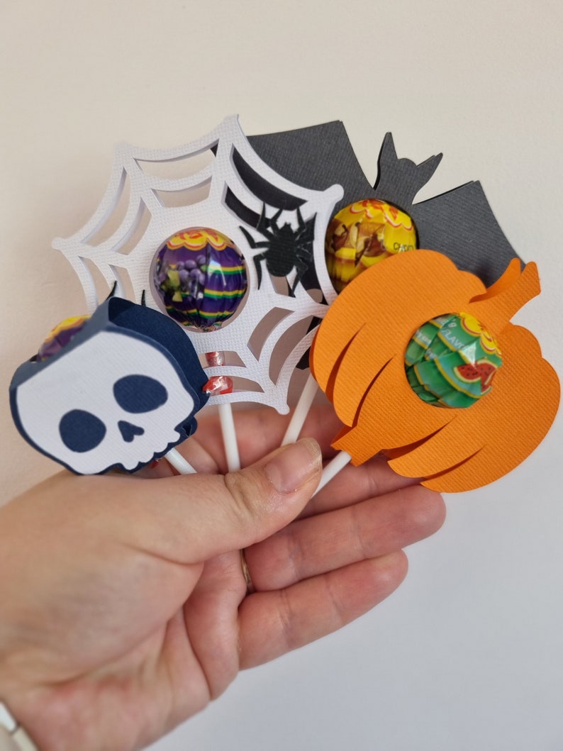Halloween Lollipop Holders | Chuppa Chup Holder | Class Gift | Bulk ...